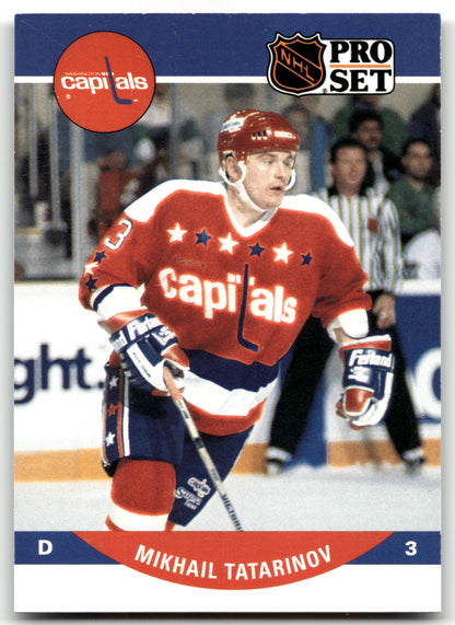 Mikhail Tatarinov - #647 - 1990-91 Pro Set -