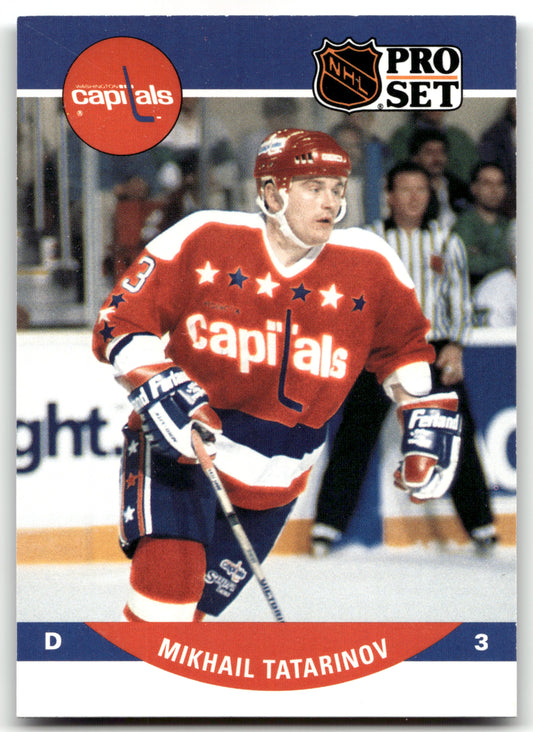 Mikhail Tatarinov - #647 - 1990-91 Pro Set -