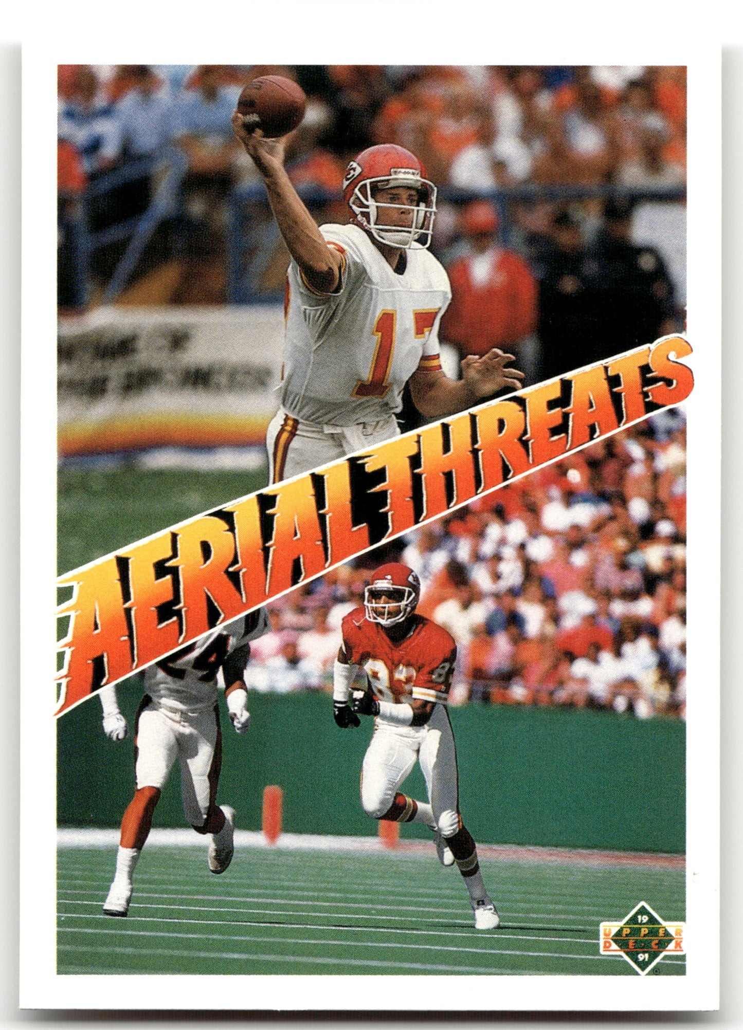 Steve DeBerg / Stephone Paige AT - #32 - 1991 Upper Deck - Upper Deck