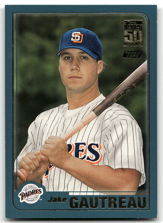 Jake Gautreau - #T257 - 2001 Topps Traded & Rookies - Topps