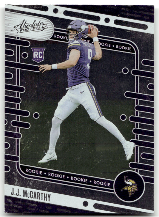 J.J. McCarthy - #110 - 2024 Panini Absolute - Panini