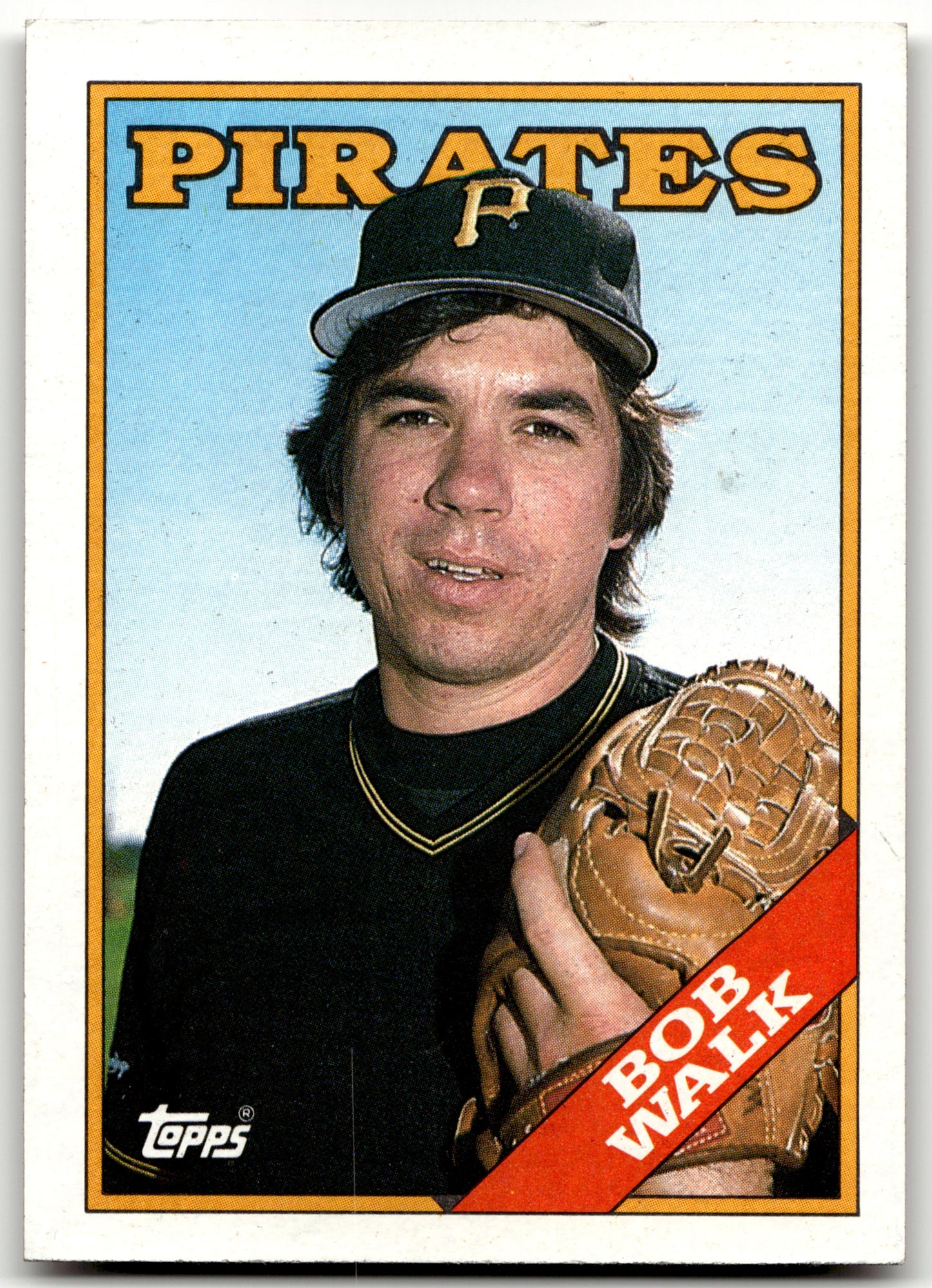 Bob Walk - #349 - 1988 Topps - Topps