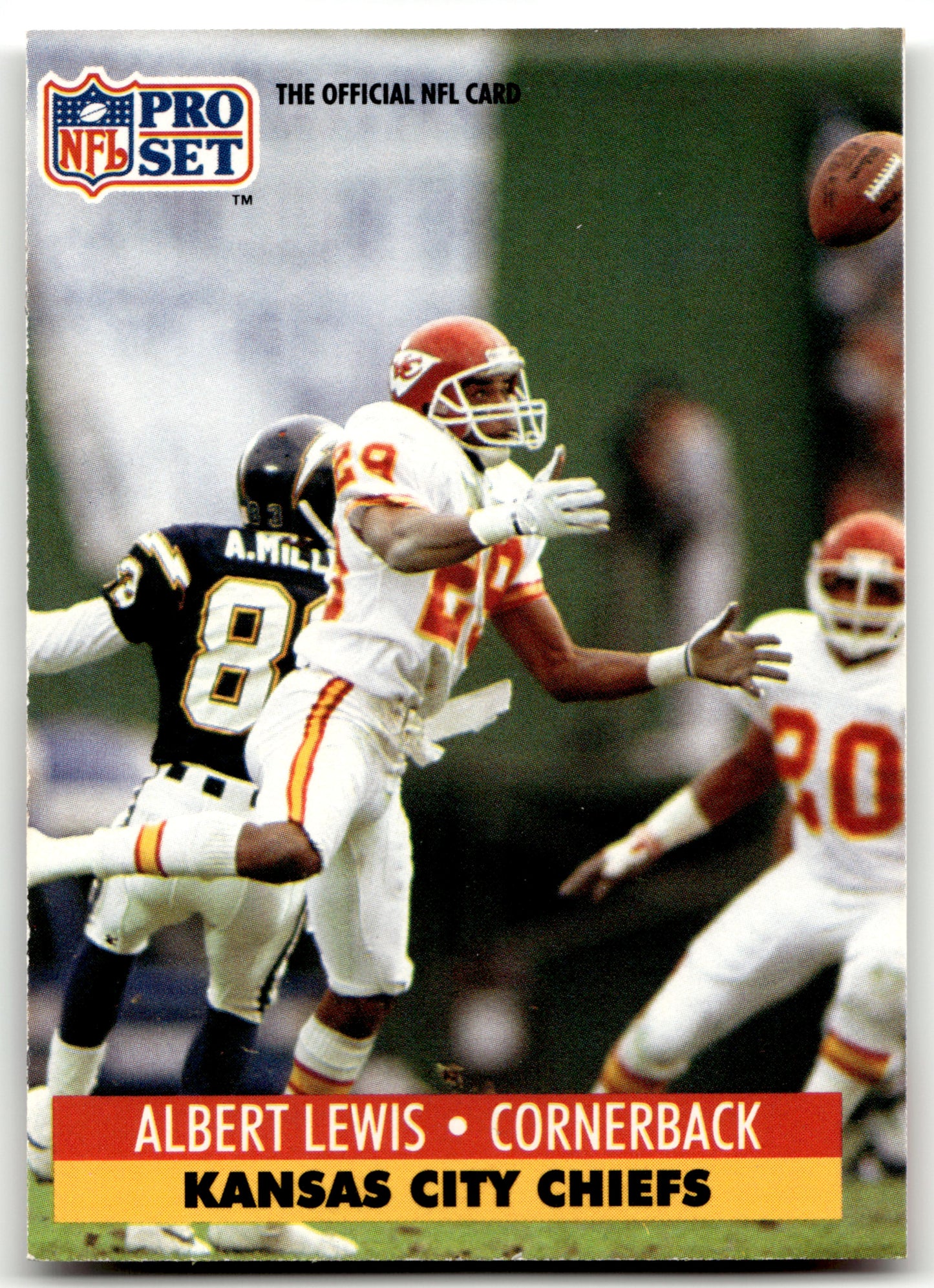 Albert Lewis - #101 - 1991 Pro Set Spanish -