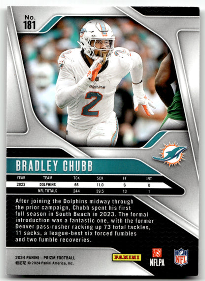 Bradley Chubb - #181 - 2024 Panini Prizm - Prizm