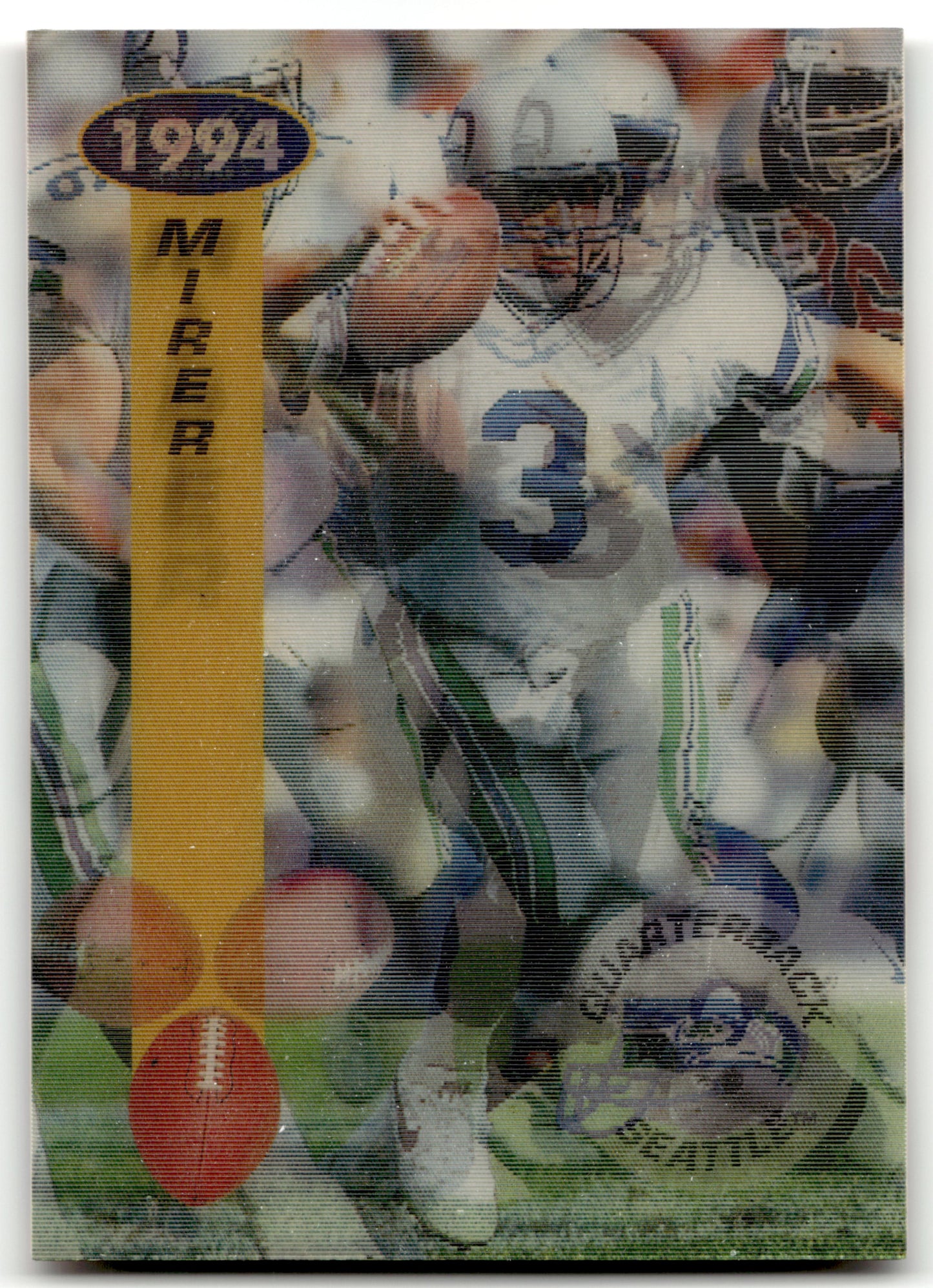 Rick Mirer - #115 - Lenticular - 1994 Sportflics
