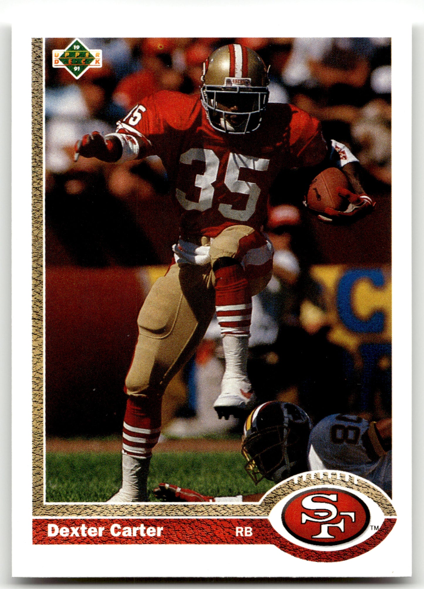 Dexter Carter - #125 - 1991 Upper Deck - Upper Deck