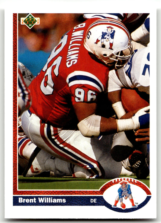 Brent Williams - #268b - 1991 Upper Deck - Upper Deck