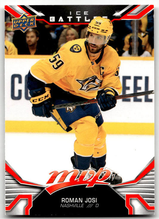 Roman Josi - #56 - 2022-23 Upper Deck MVP - Upper Deck