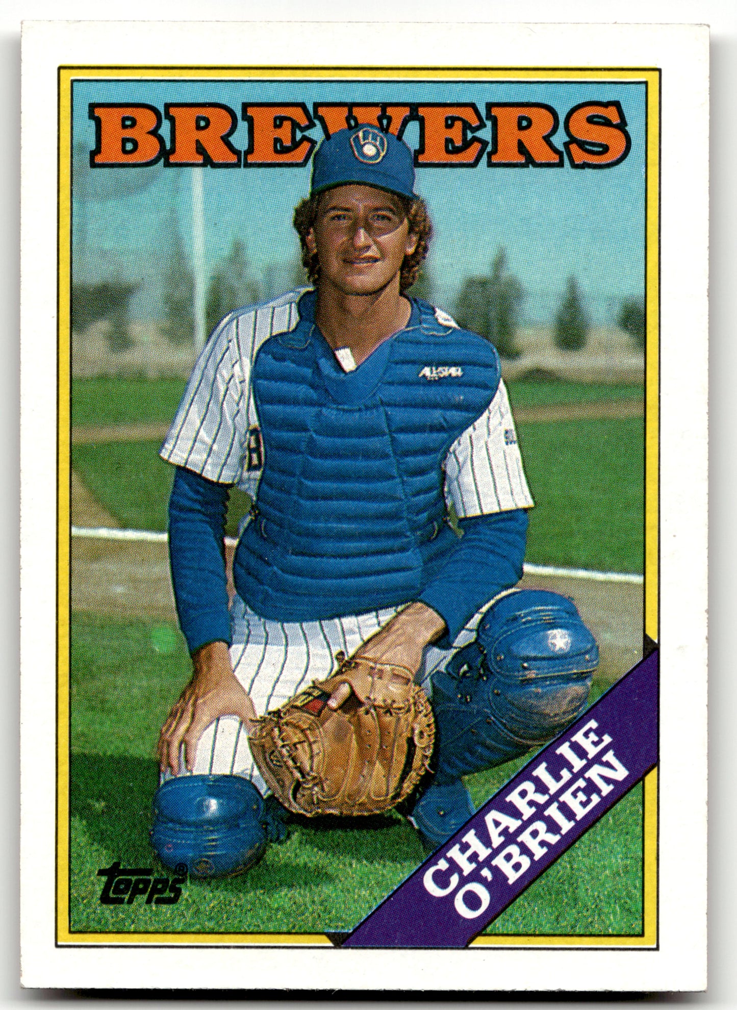 Charlie O'Brien - #566 - 1988 Topps - Topps