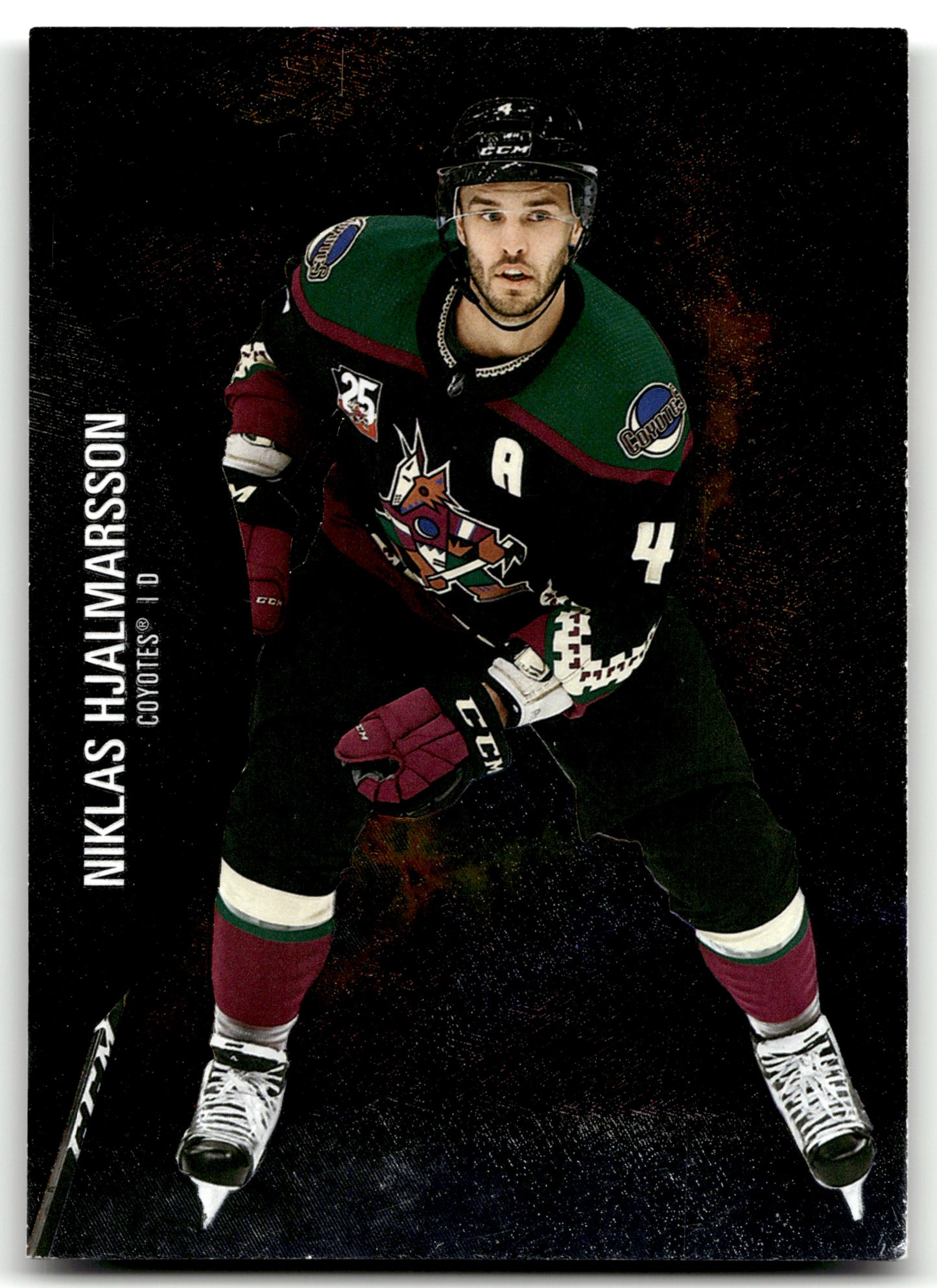 Niklas Hjalmarsson - #6 - 2021-22 SkyBox Metal Universe -