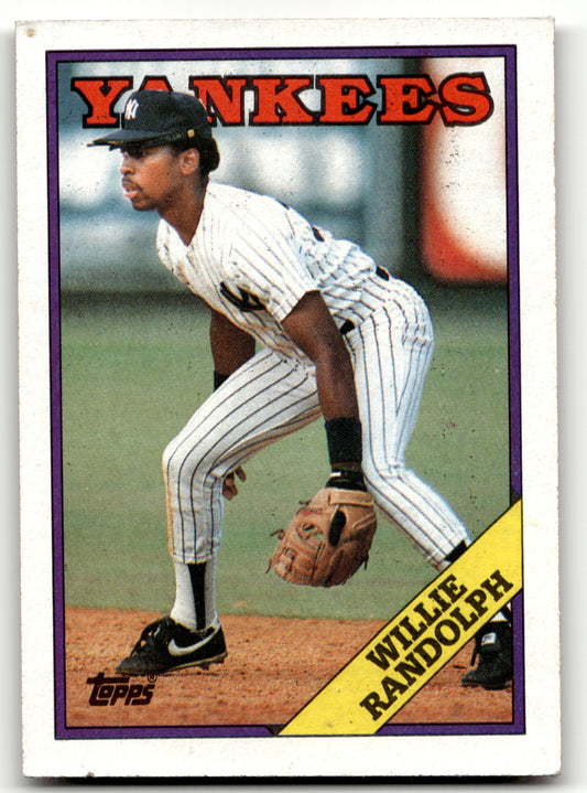 Willie Randolph - #210 - 1988 Topps - Topps