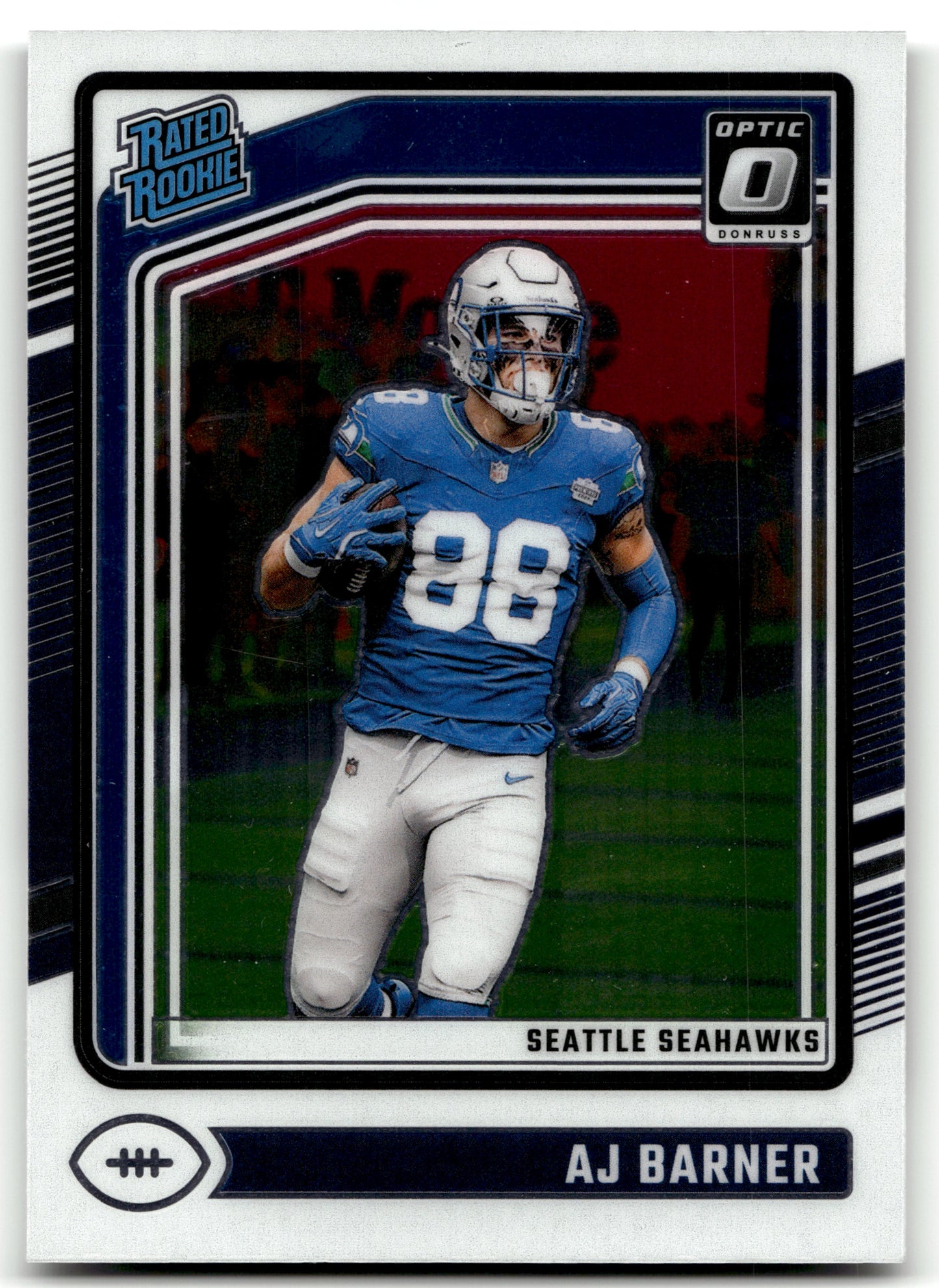 AJ Barner - #204 - 2024 Donruss Optic - Optic