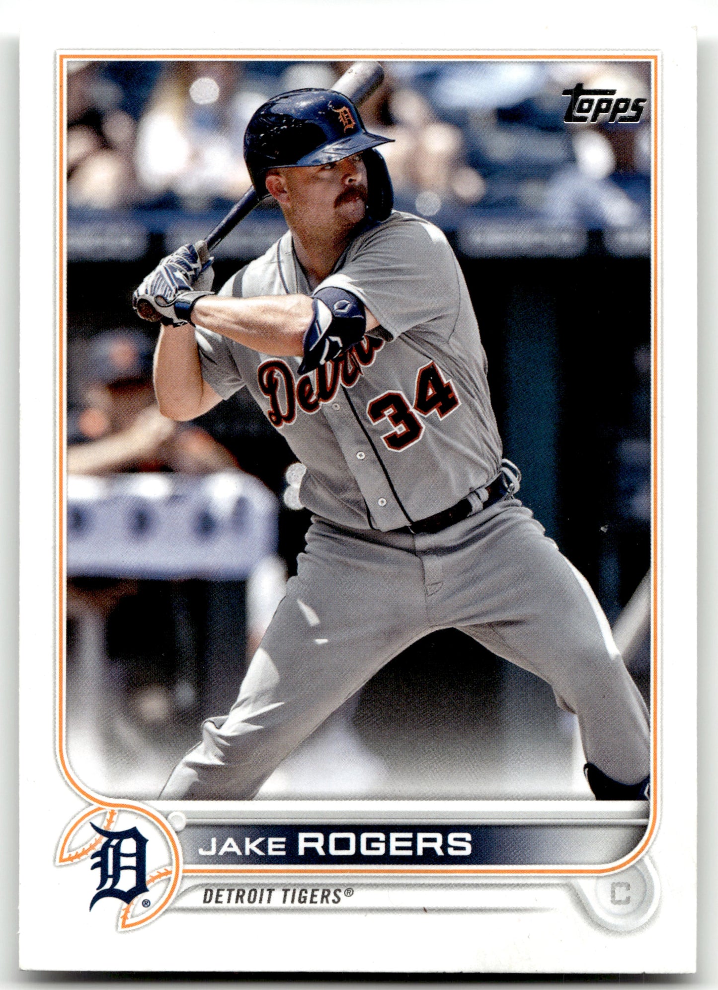 Jake Rogers - #DET-12 - 2022 Topps Detroit Tigers - Topps