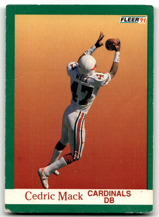 Cedric Mack - #342 - 1991 Fleer - Fleer