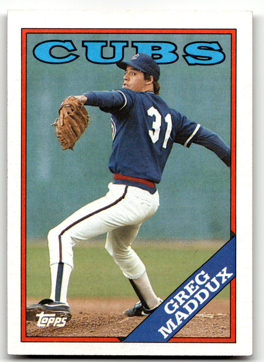 Greg Maddux - #361 - 1988 Topps - Topps