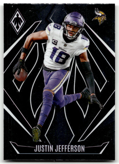 Justin Jefferson - #91 - Purple 2024 Panini Phoenix - Panini