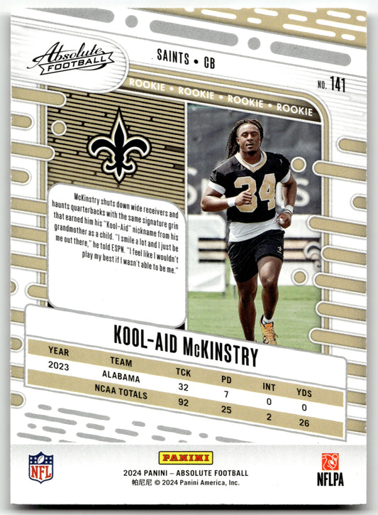 Kool-Aid McKinstry - #141 - 2024 Panini Absolute - Panini