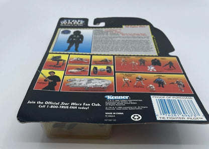 1995 - Star Wars POTF - TIE Fighter Pilot Red Card - Hasbro/Kenner