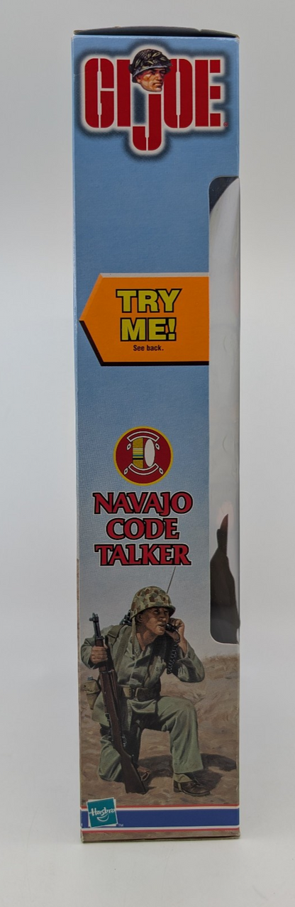 1999 - G.I. Joe - WWII Navajo Code Talker Talking 12 Inch Figure - Hasbro