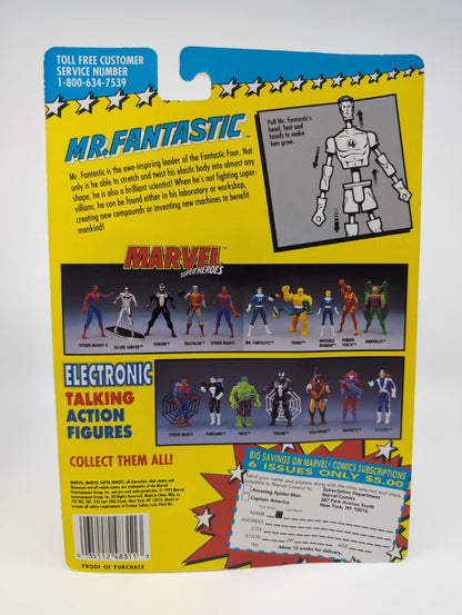1992 - Marvel Super Heroes - Mr. Fantastic 5-Way Stretch - Toy Biz