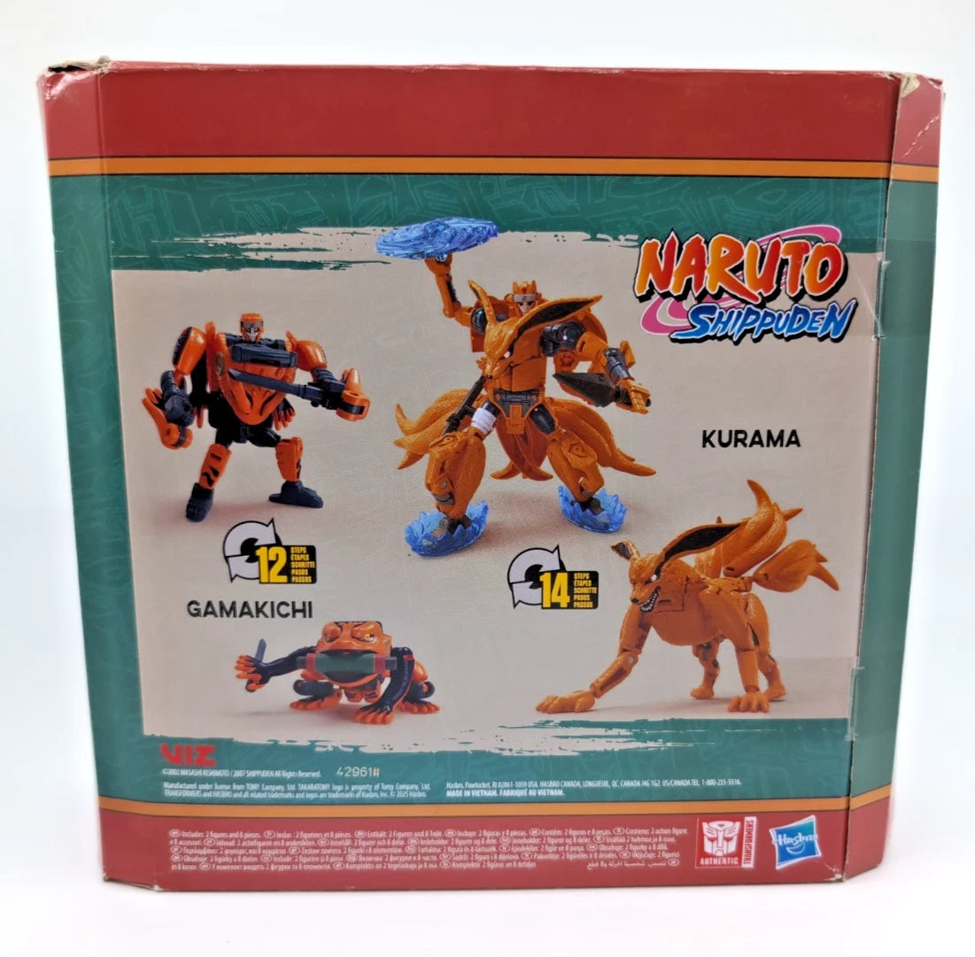 2025 - Transformers - Collaborative Naruto Shippuden - Kurama Gamakichi - Hasbro