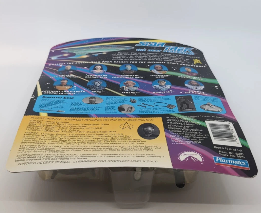 1992 - Star Trek The Next Generation - Geordi LaForge - Playmates