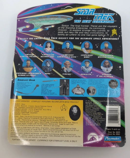 1992 - Star Trek TNG - Lieutenant Commander Data - Playmates