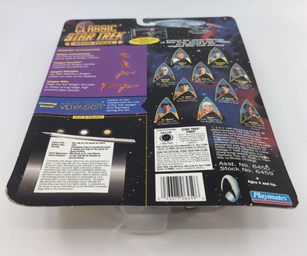 1995 - Star Trek The Search for Spock - Commander Kruge - Playmates
