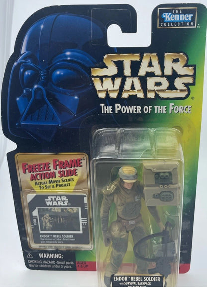 1997 - Star Wars Power of the Force - Endor Rebel Soldier Kenner/Hasbro Figure
