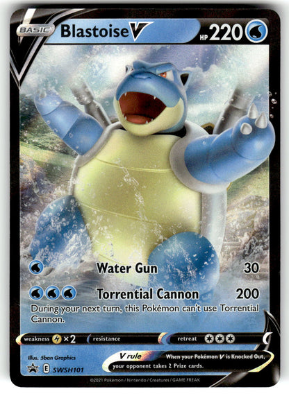 SWSH: Sword & Shield Promo Cards #SWSH101 Blastoise V