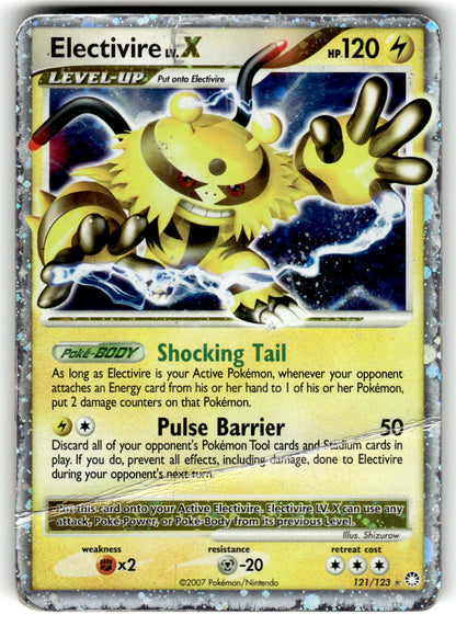 Mysterious Treasures #121/123 Electivire LV.X