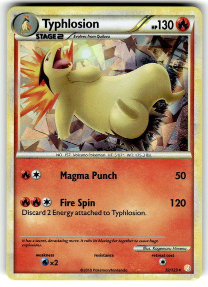 Deck Exclusives #032/123 Typhlosion