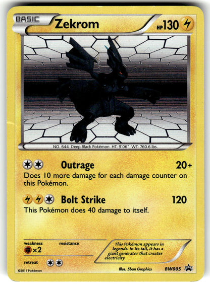 Black and White Promos #BW005 Zekrom