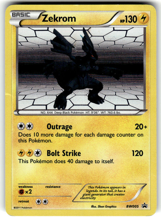 Black and White Promos #BW005 Zekrom