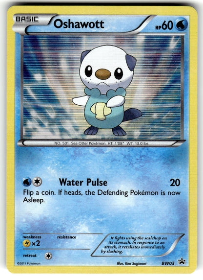 Black and White Promos #BW03 Oshawott