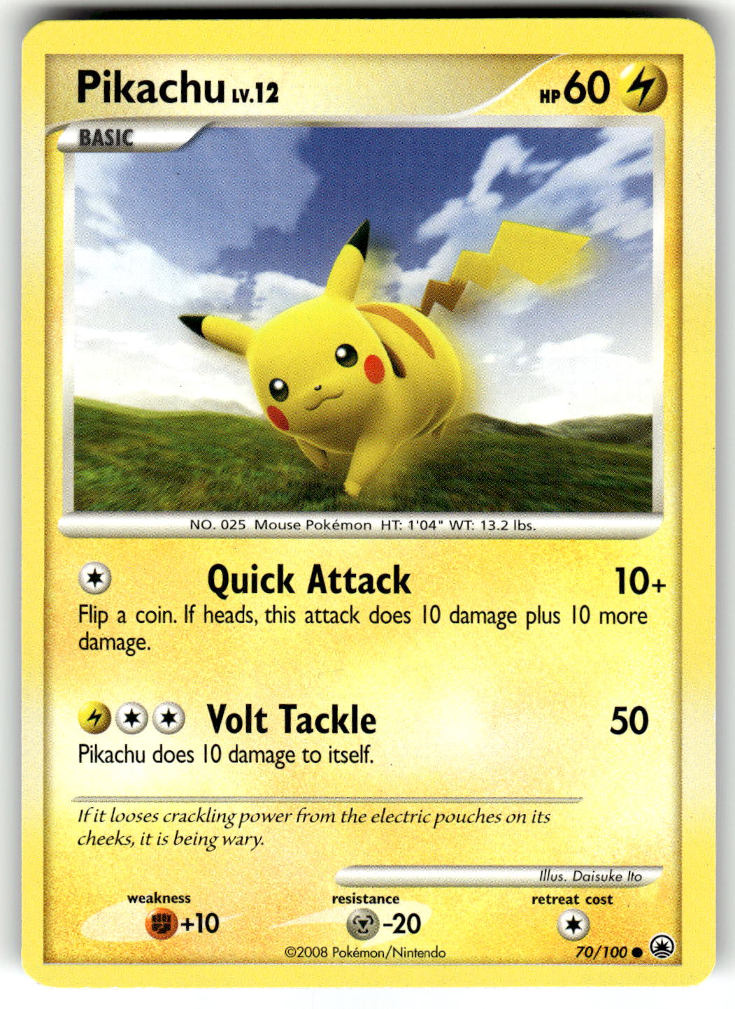 Majestic Dawn #70/100 Pikachu