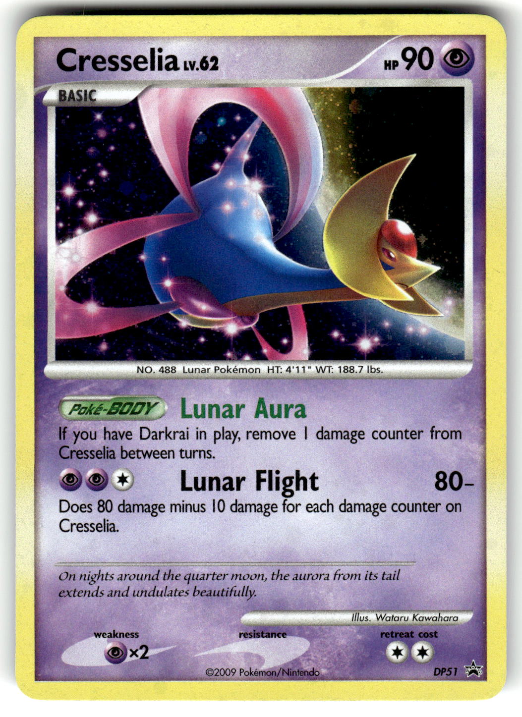 Diamond and Pearl Promos #DP51 Cresselia
