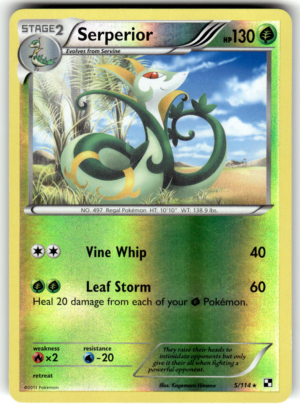 Deck Exclusives #005/114 Serperior
