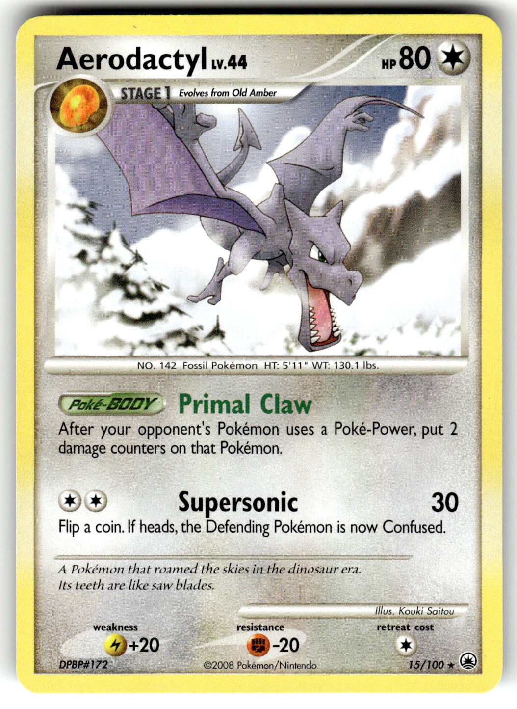 Majestic Dawn #15/100 Aerodactyl