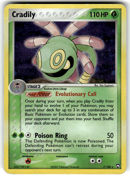 Power Keepers #7/108 Cradily