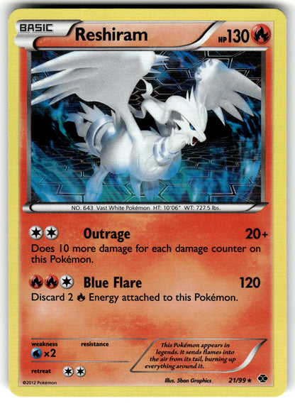 Next Destinies #21/99 Reshiram