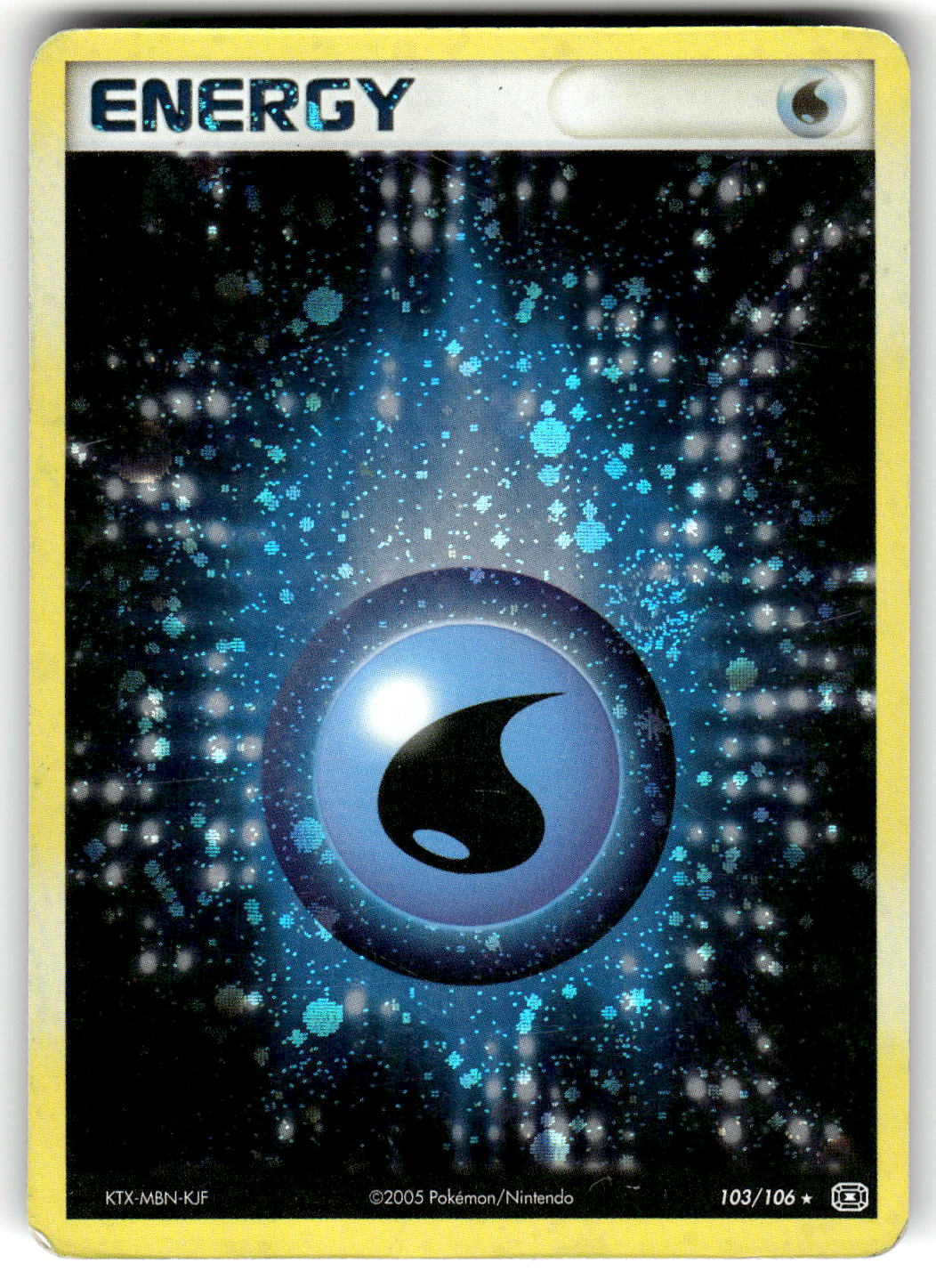 Emerald #103/106 Water Energy
