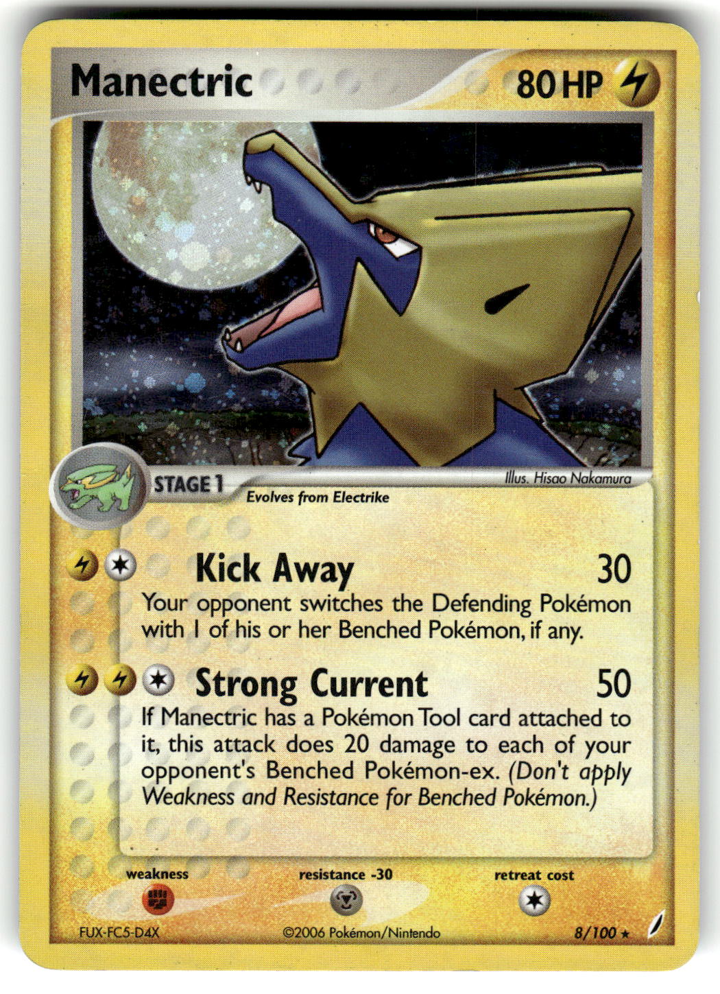 Crystal Guardians #8/100 Manectric
