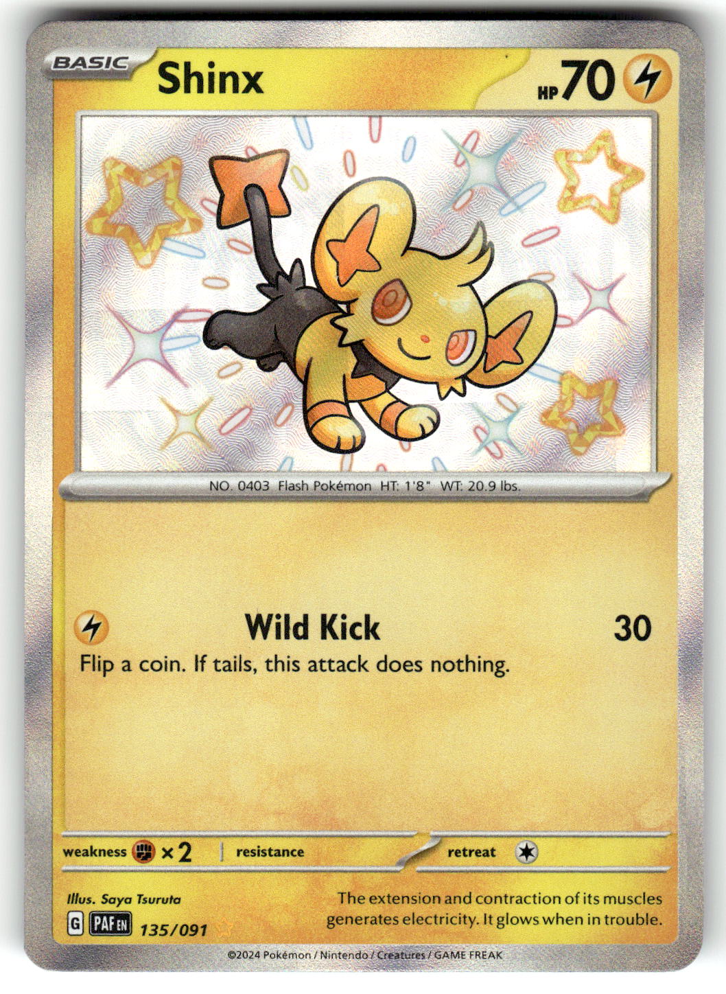 SV: Paldean Fates #135/091 Shinx