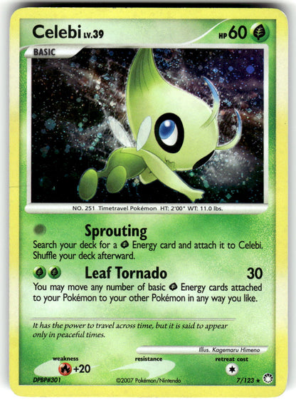 Mysterious Treasures #7/123 Celebi