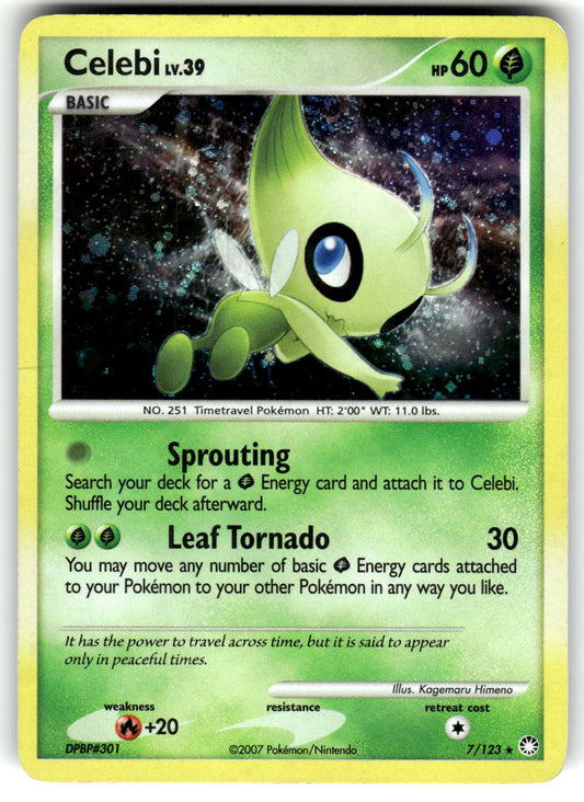 Mysterious Treasures #7/123 Celebi