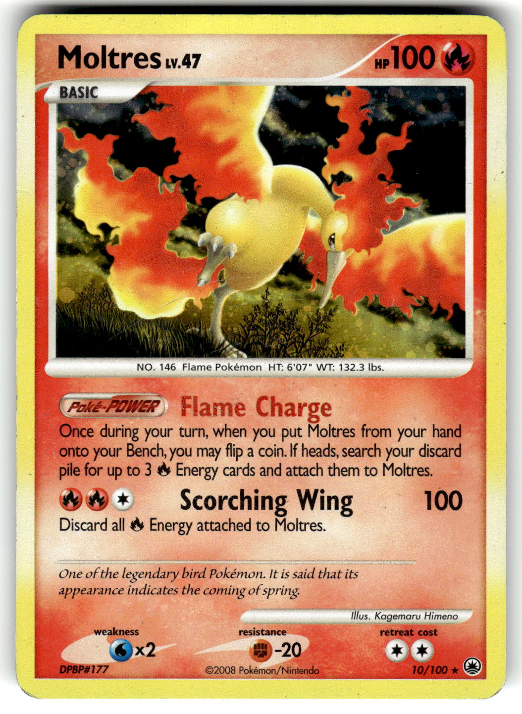 Majestic Dawn #10/100 Moltres