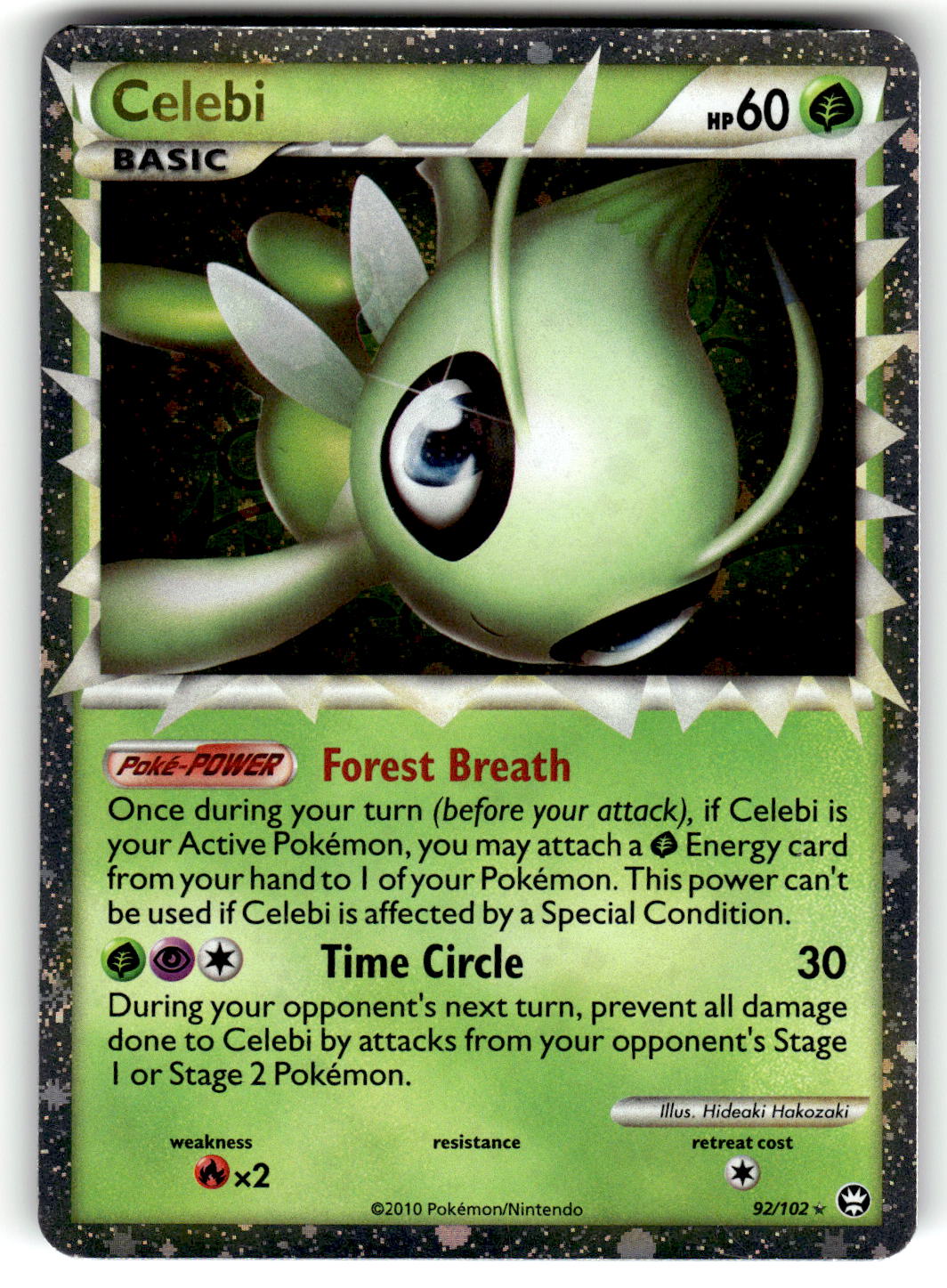 Triumphant #92/102 Celebi (Prime)
