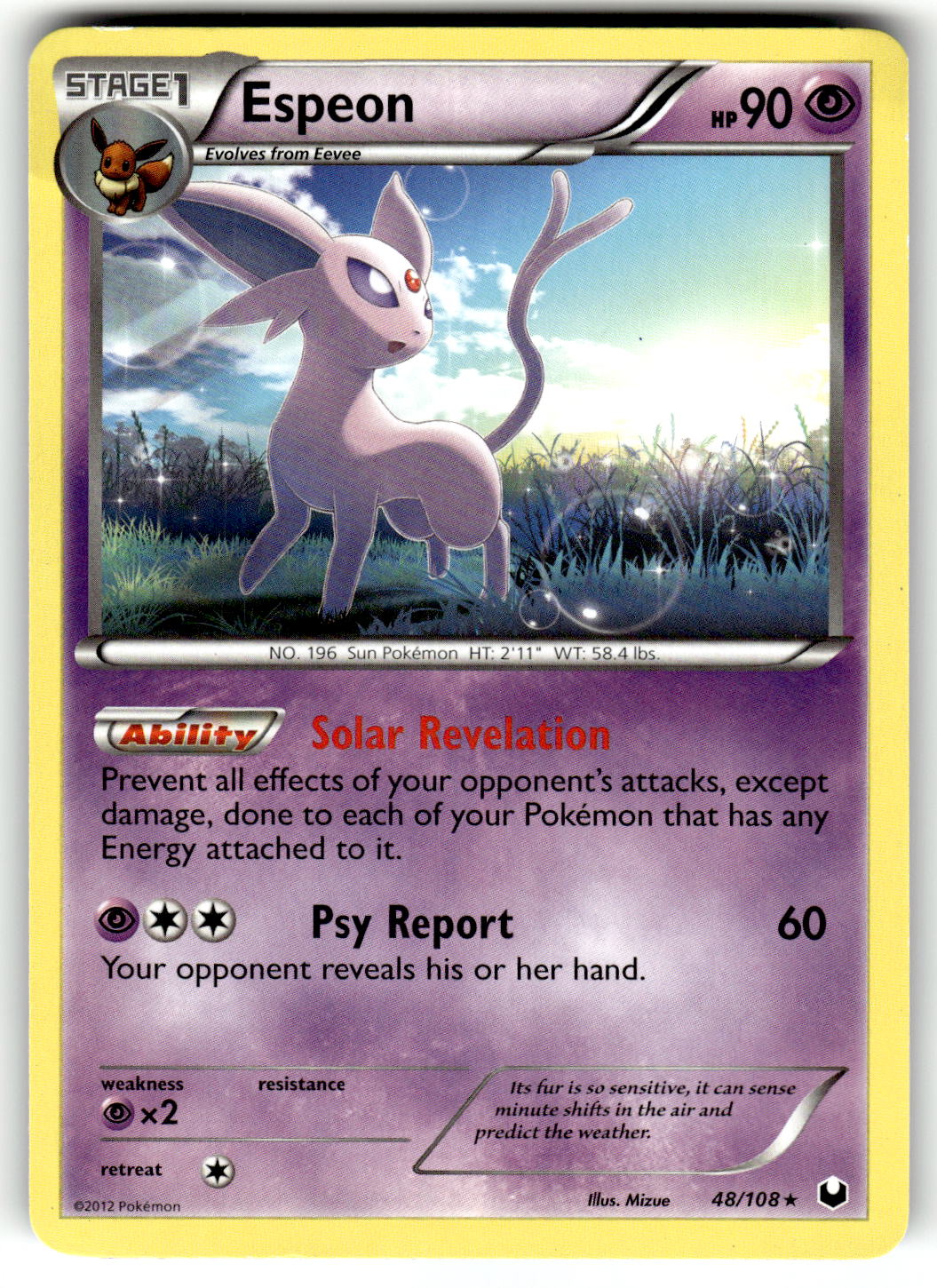Dark Explorers #48/108 Espeon