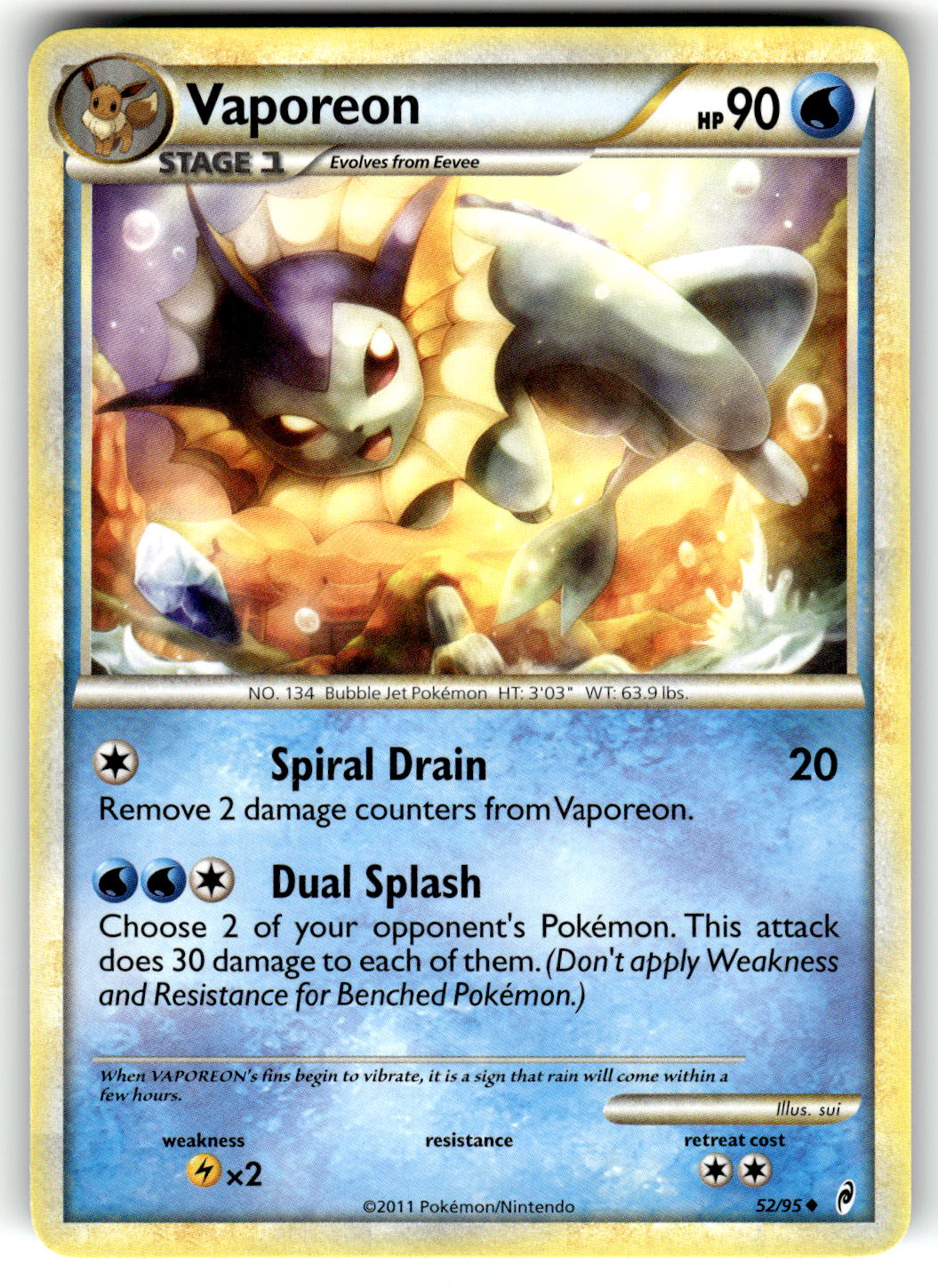 Call of Legends #52/95 Vaporeon
